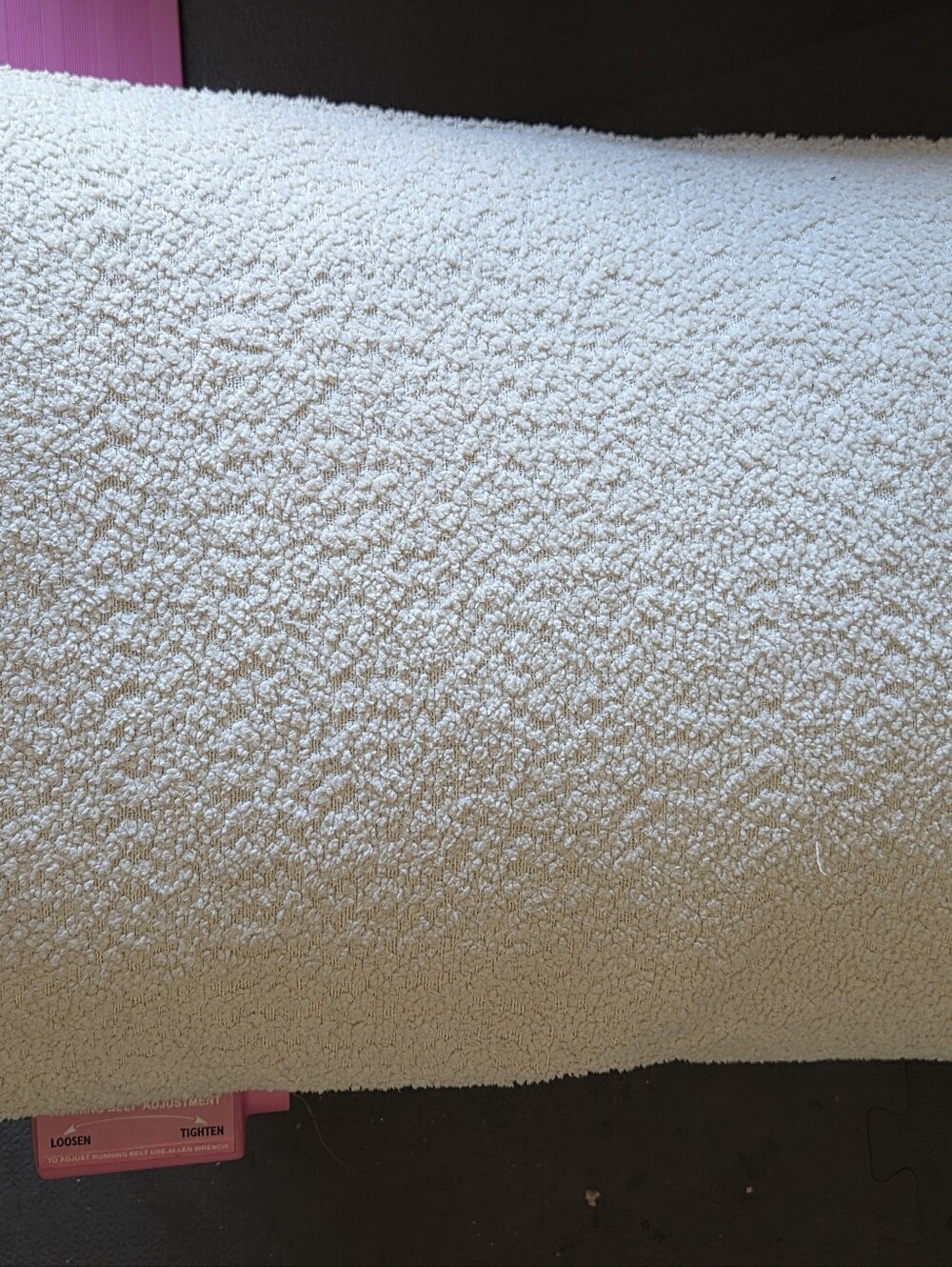 Cream Sherpa Lumbar Pillow Accent